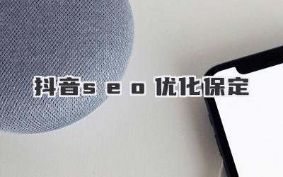 抖音seo優(yōu)化保定