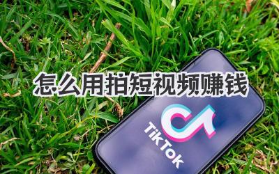怎么用拍短视频赚钱