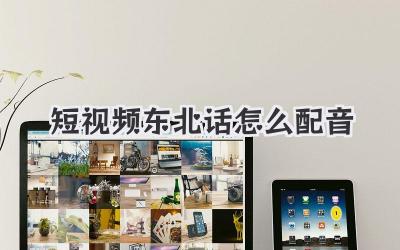 短视频东北话怎么配音 - 策幻网